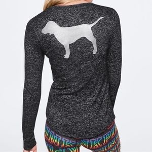 Victoria’s Secret pink Cozy Long Sleeve Sleep tee